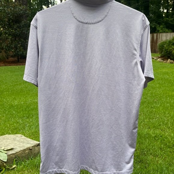 Fish Hippie Co. Light Purple and White Golf Shirt Size S - Picture 2 of 9
